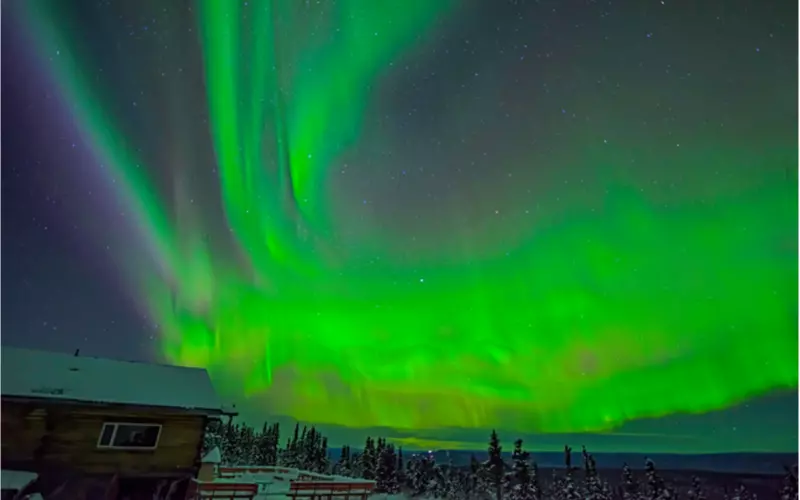 Aurora-Over-Fairbanks-Alaska