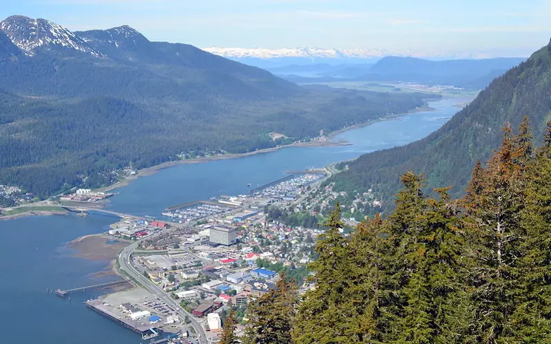 Juneau-Alaska-Looking-Down-From-The-Top