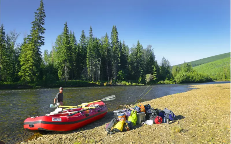 Rafting-on-The-Chatanika-River-Near-Fairbanks-Alaska