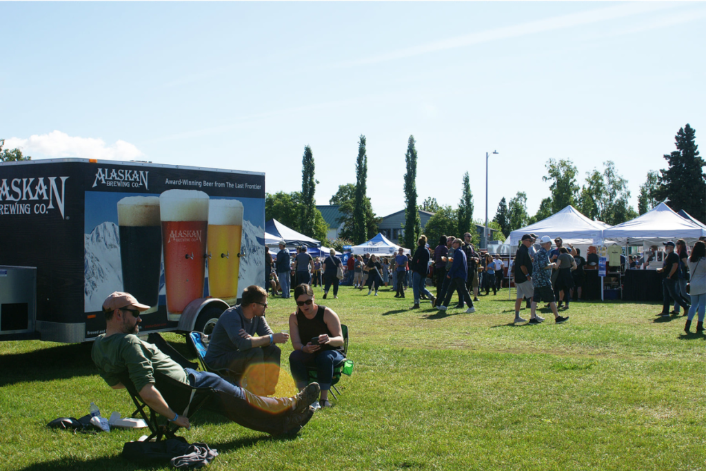 Alaska Craft Brew Festival in August