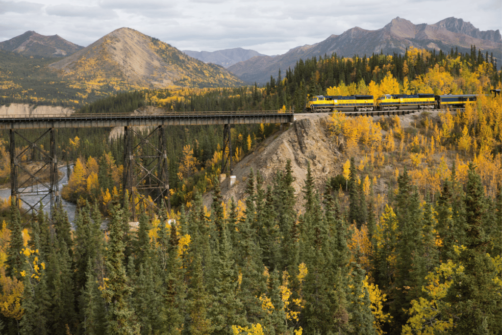 Alaska Railroad in September