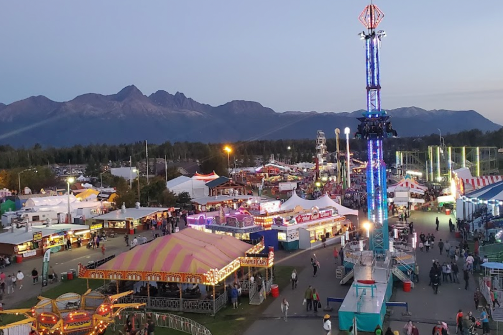 Alaska State Fair in August