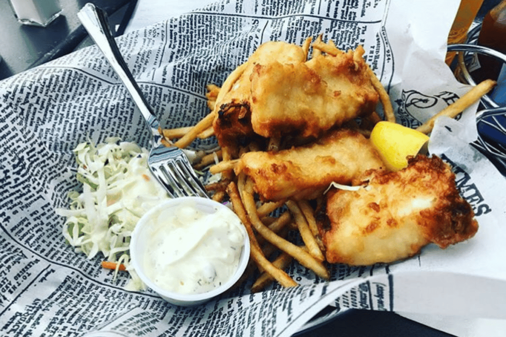 Alaska fish and chips