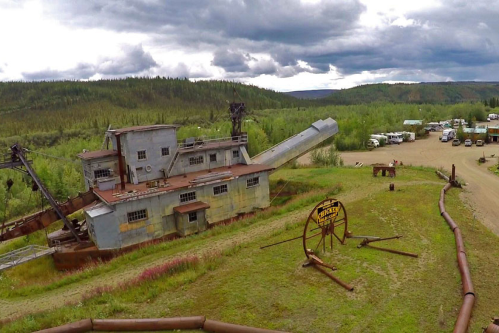 Chicken Creek Gold Camp in Alaska