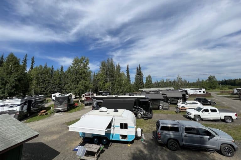 RV Camping in Fairbanks Alaska at the KOA