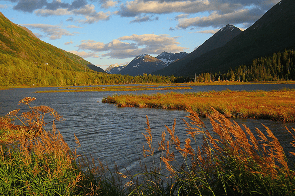 Tern Lake in Alaska