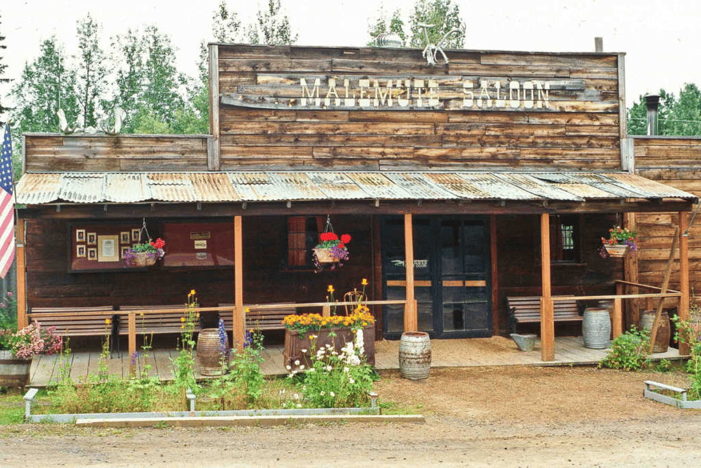 Ester Gold Camp and Malemute Saloon in Alaska