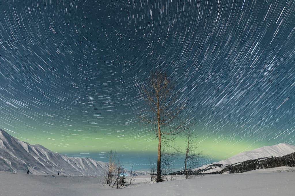 The Northern Lights Seen From Taylor Creek By Chad Kotter