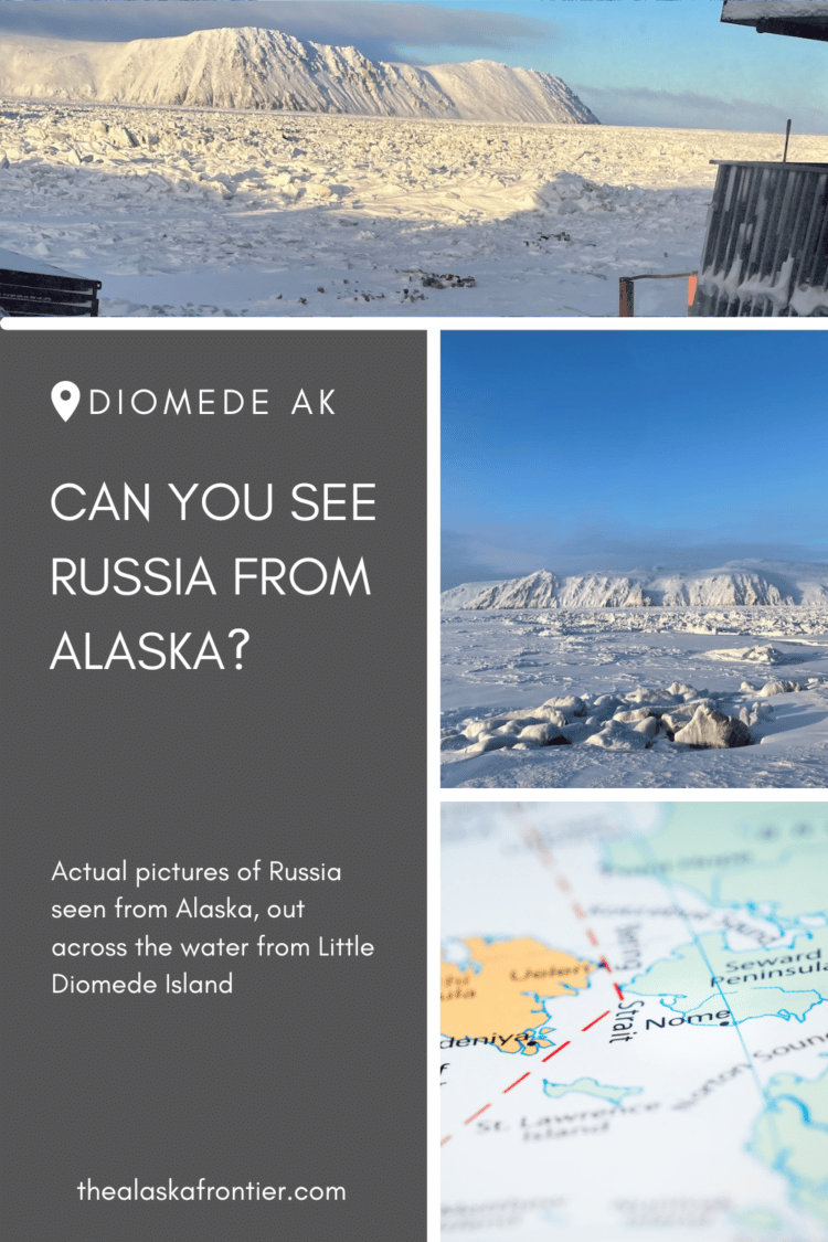 can you visit russia from alaska