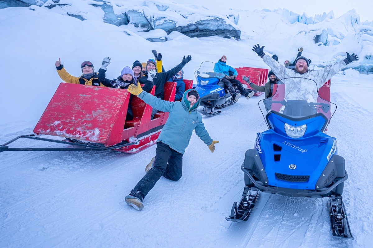 Easy Access To The Matanuska Glacier