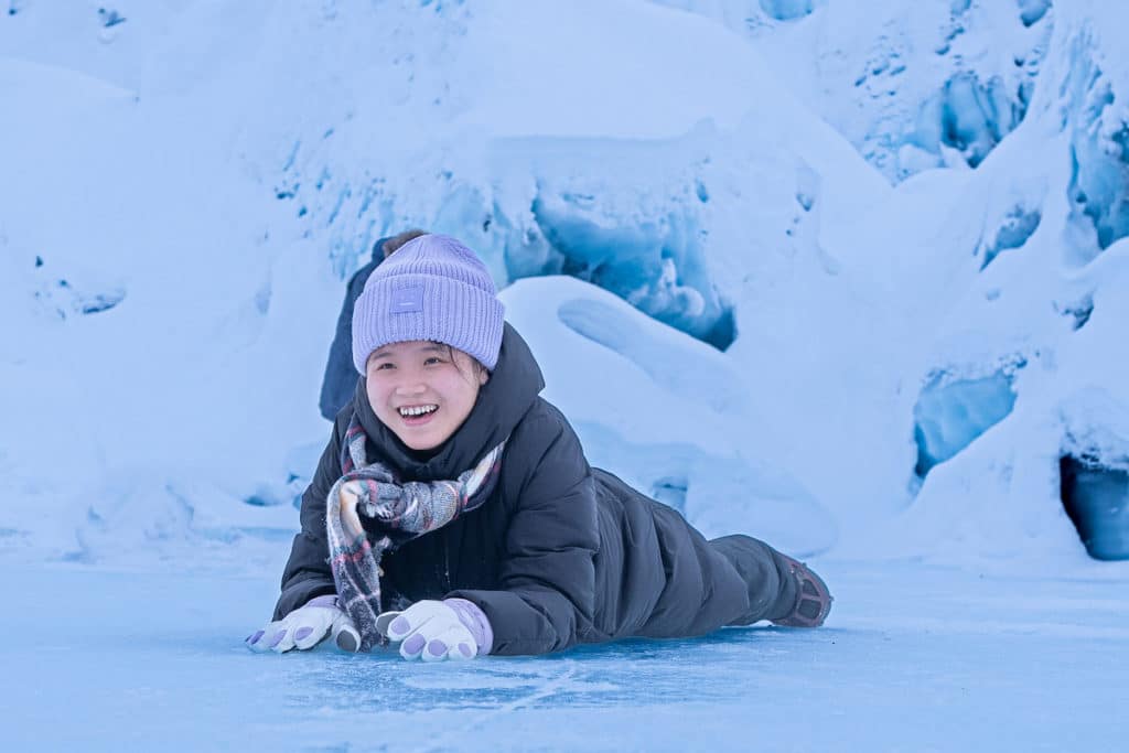 Learning To Slide On The Glacier