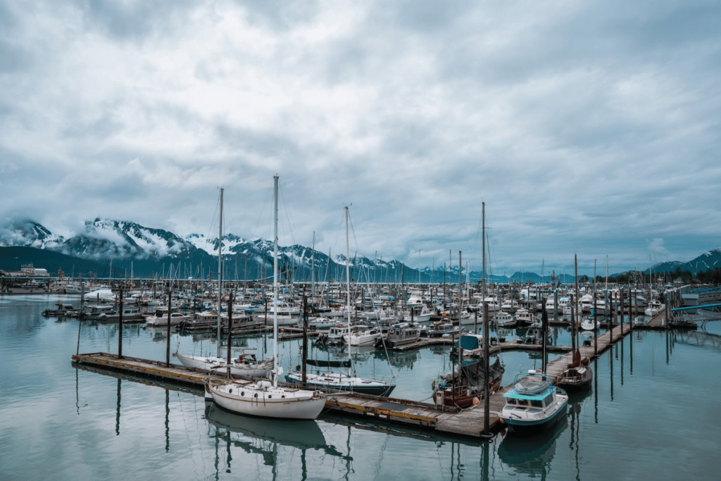 Seward, Alaska boat harbor