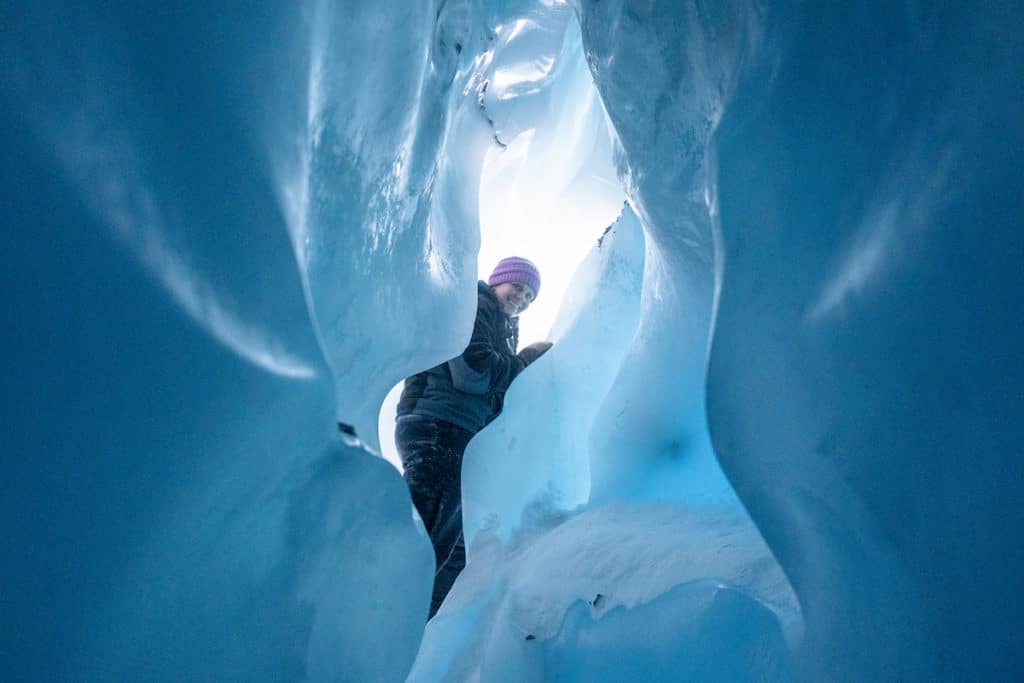 The Matanuska Glacier Has Ices Caves You Can Go Inside Of