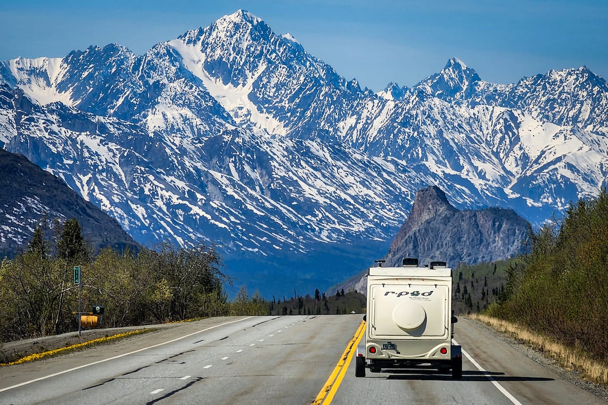 Free Camping In Alaska - Pullouts Along The Glenn Highway