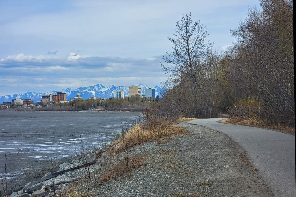 The Tony Knowles Coastal Trail Stop On Your Drive From Anchorage To Denali