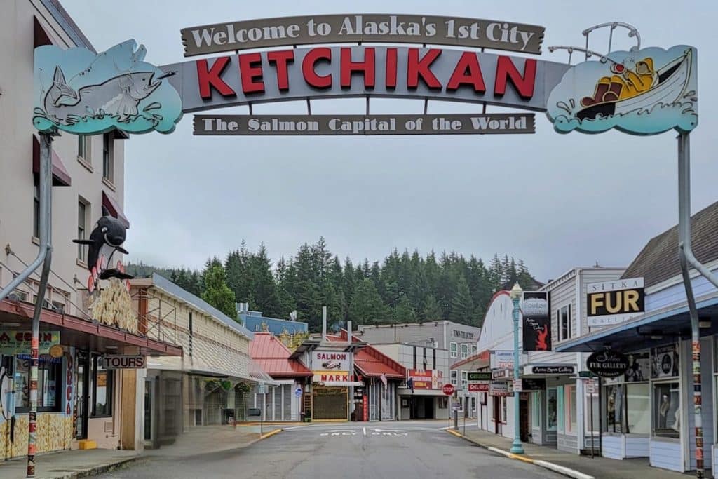 Things To Do In Ketchikan Alaska - Find The Welcome Sign