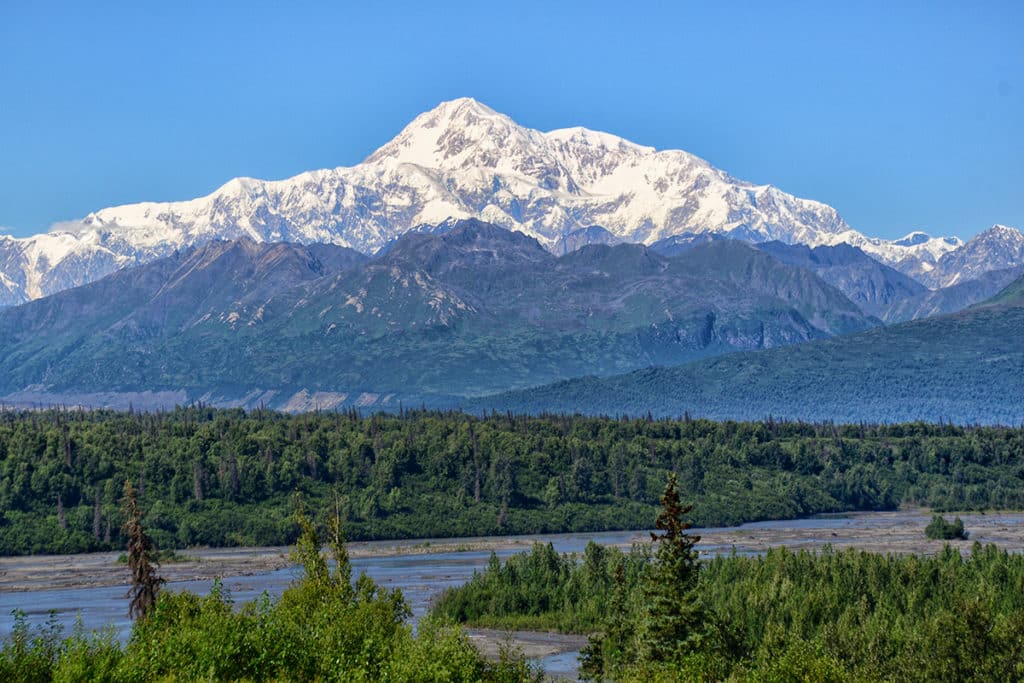 This Is The View From The Denali Viewpoint South