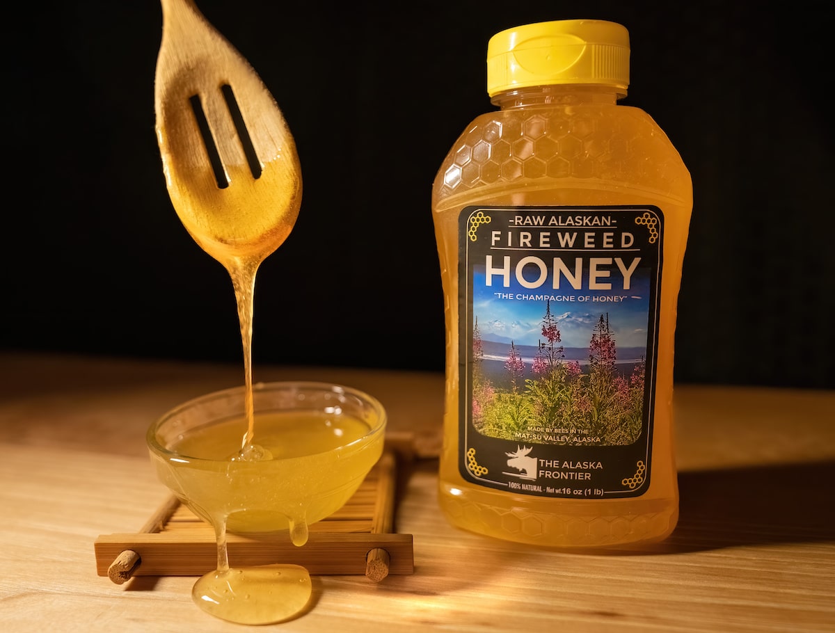 1lb Spoon Action AK Frontier Honey Front Dark