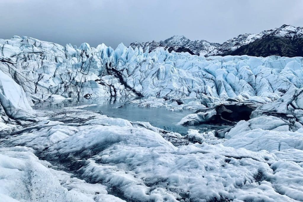 Explore A Glacier In Alaska In April