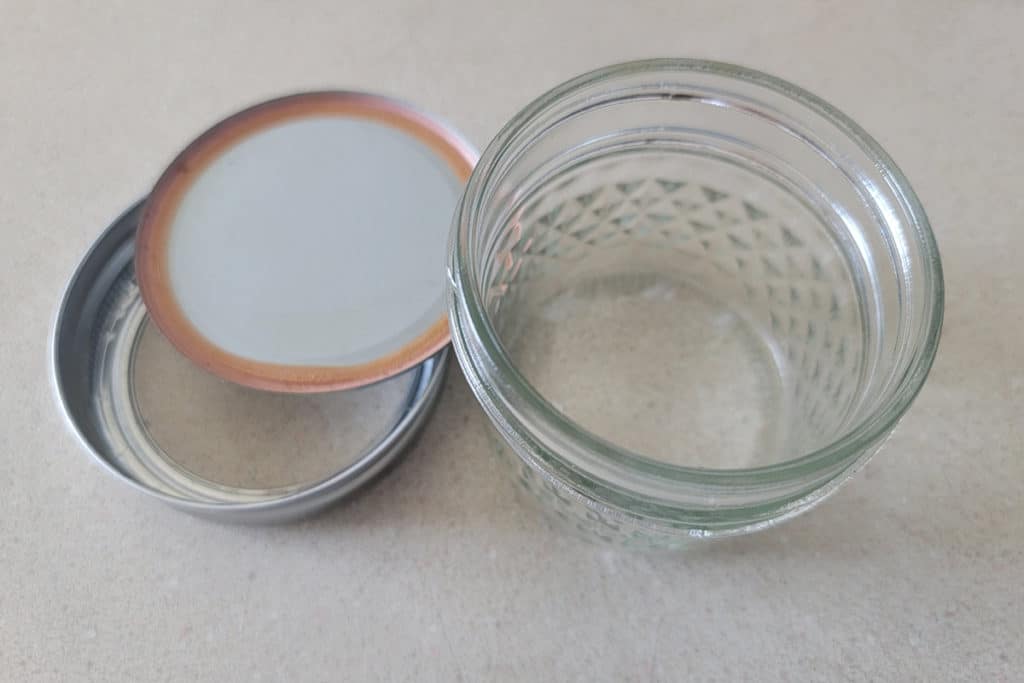 Preparing jars to store your fireweed jelly