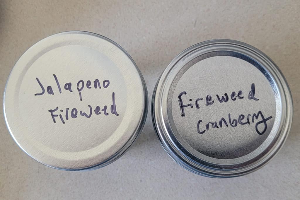 You can create other fireweed jelly flavors like these
