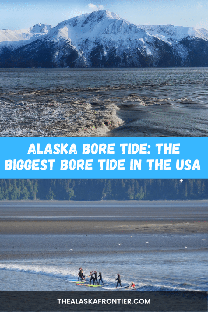 Alaskas Bore Tide Along The Turnagain Arm
