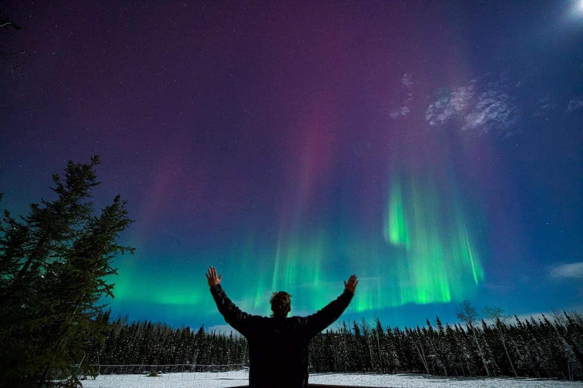 Aurora Viewing In North Pole