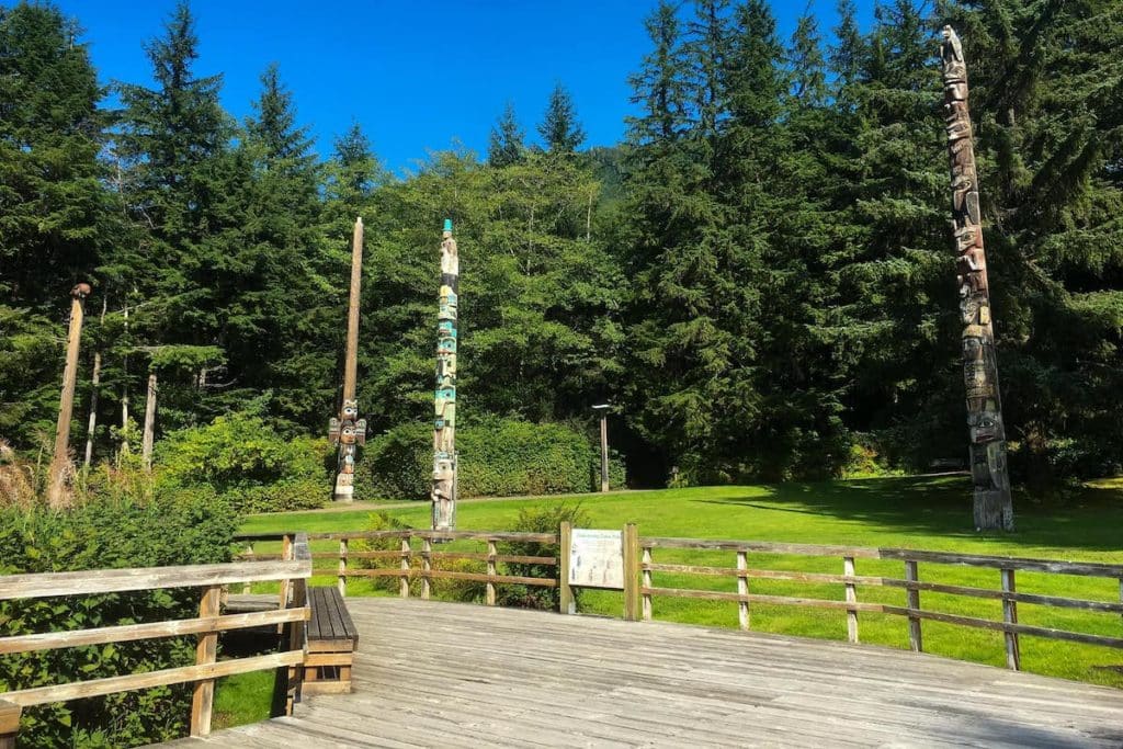 Visiting Totem Bight State Historic Park in May