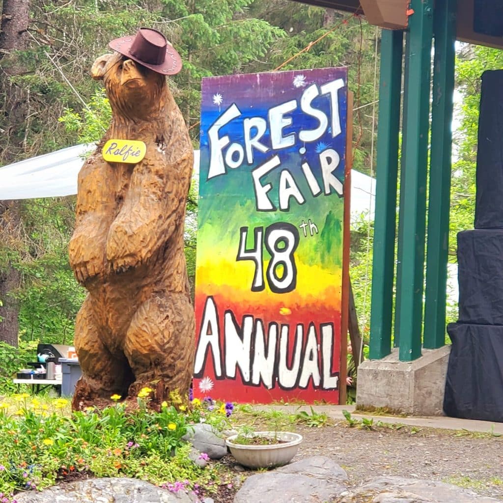 Forest Fair in Girdwood Alaska