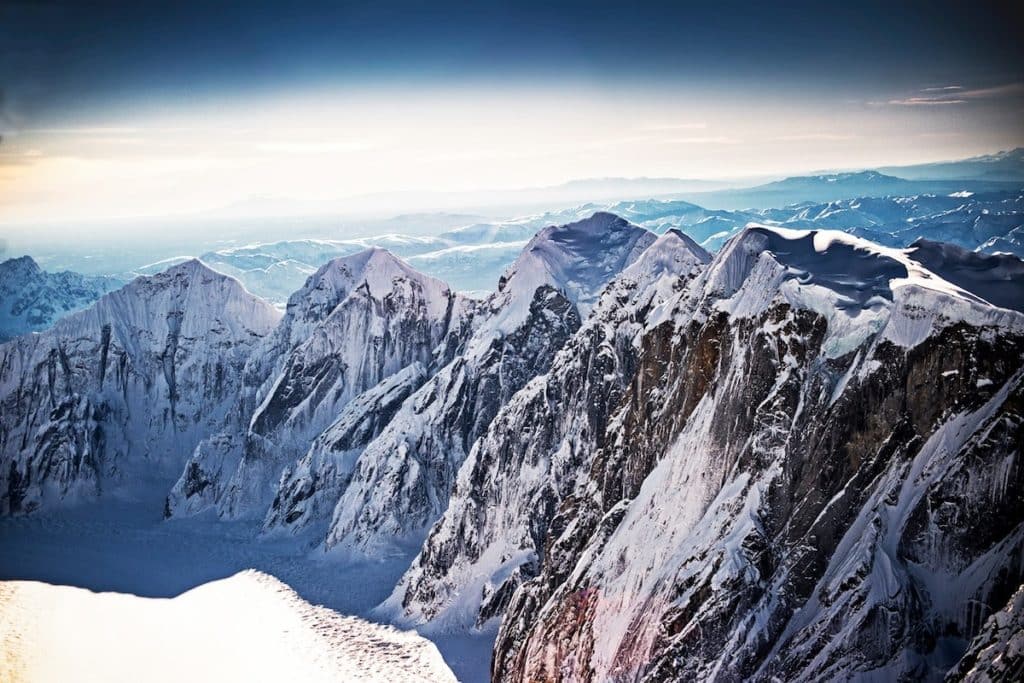 Take A Flight To Ruth Glacier