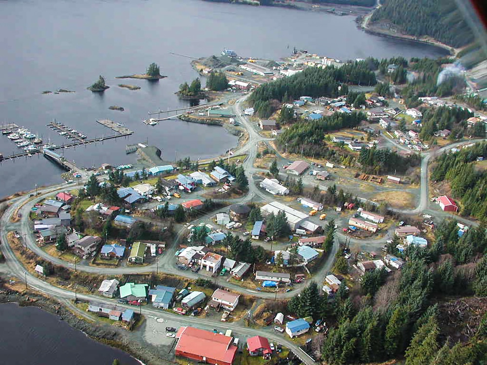Deciding To Move To Alaska - Picture of Thorne Bay Once The Largest Logging Camp In Alaska